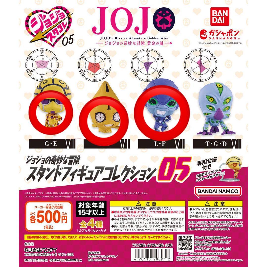 ジョジョの奇妙な冒険 スタンドフィギュアコレクション 05 - メルカリ