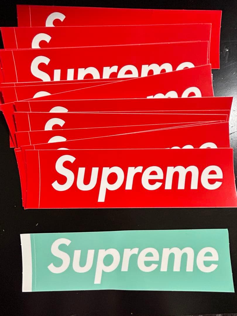 Supreme ステッカー 赤 16枚 Tiffanyコラボステッカー新品未使用