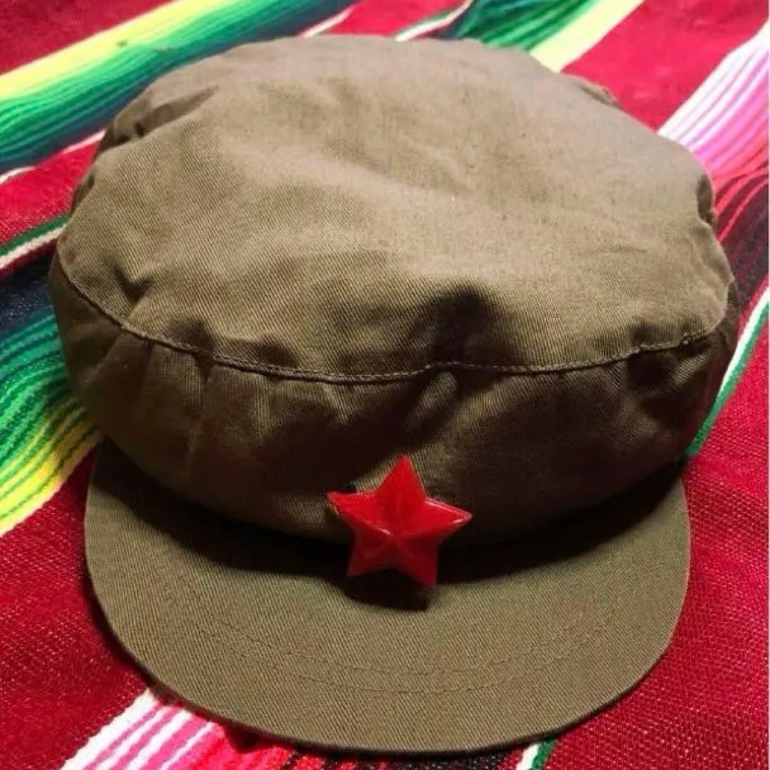 中国軍 人民解放軍 65式制帽 人民帽北ベトナム軍 ベトナム戦争 - メルカリ