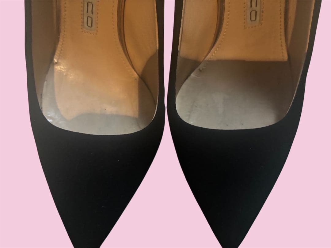 PELLICO スエードパンプス ブラック 35.5 - メルカリ