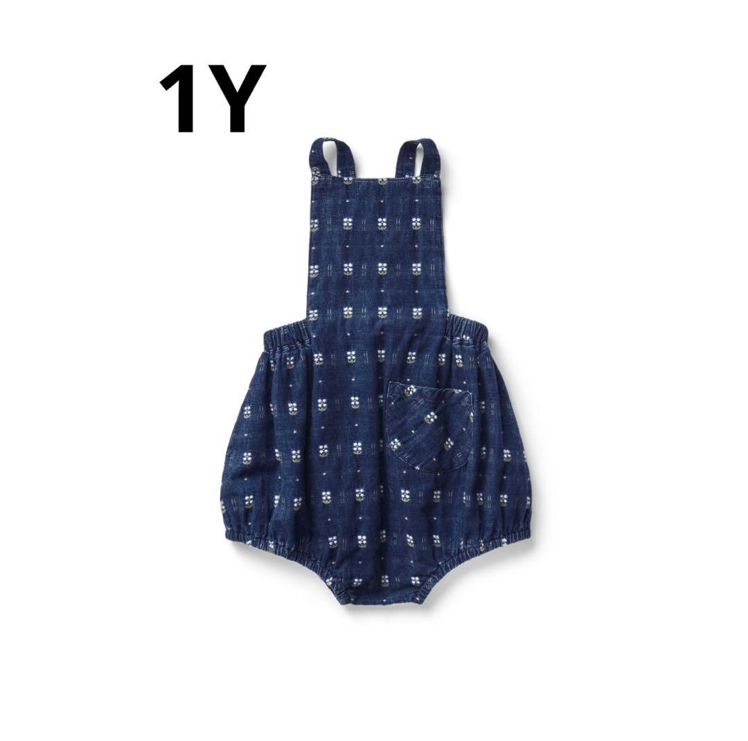 ロンパース・カバーオール Soor ploom oona romper embroidered denim