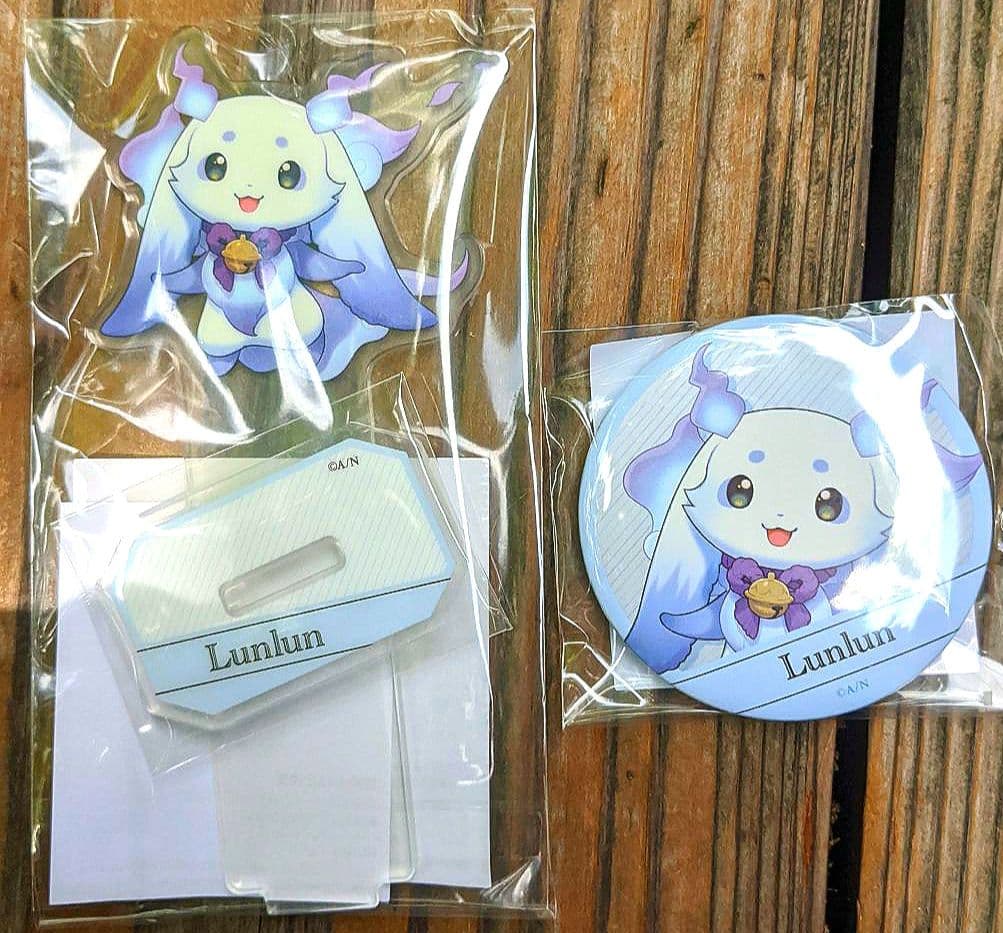 にじさんじ いずれ菖蒲か杜若 Welcome ルンルン アクスタ 缶バッジ