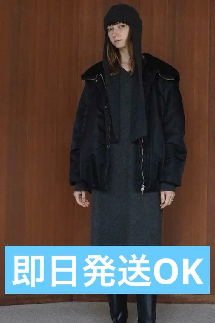 BALLOON DESIGN HOODED N3B クラネ　CLANE ダウン WEB限定復刻】別注BALLOON DESIGN HOODED N3B(1 BLACK): CLANE: WOMENS