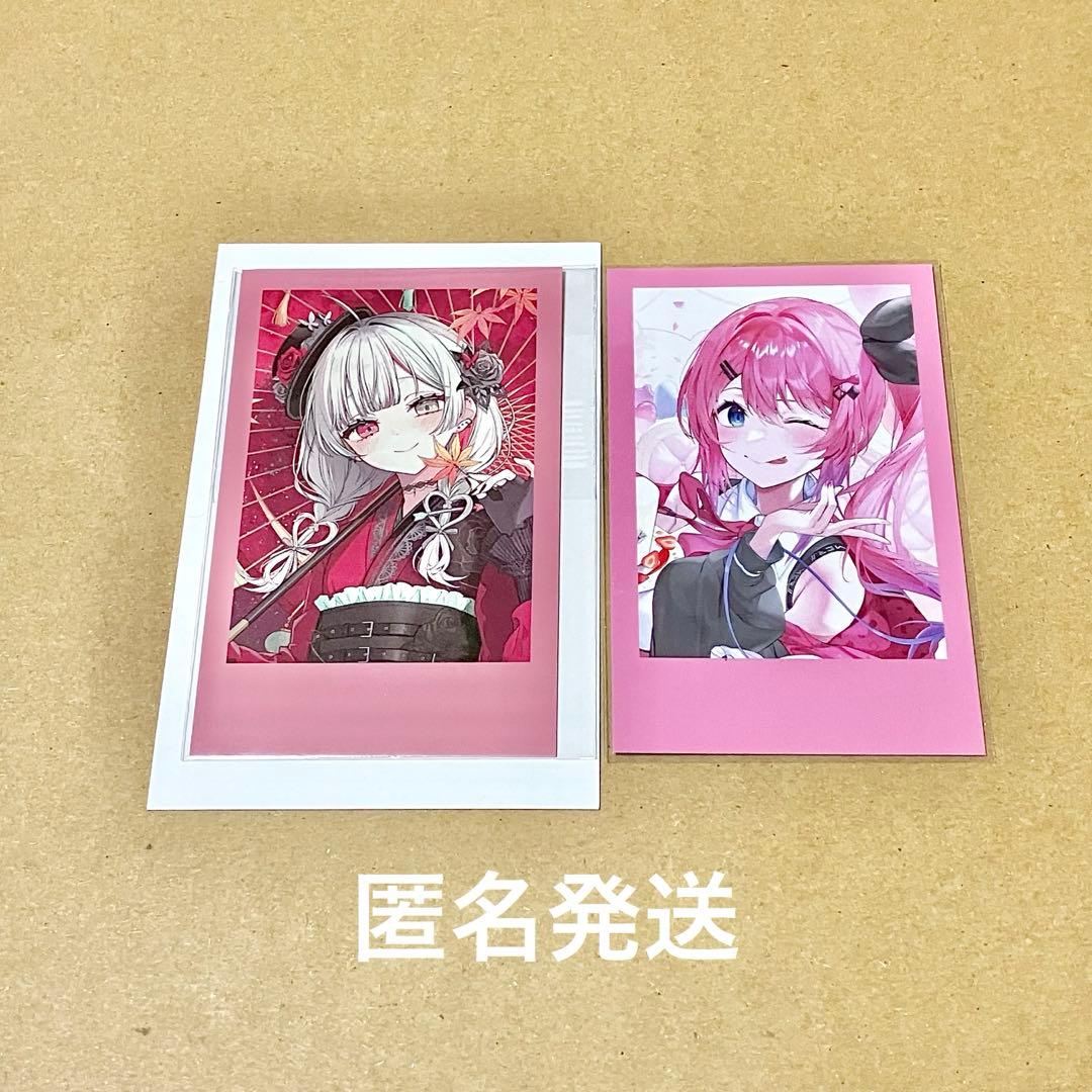 倉持めると 石神のぞみ にじさんじ VTuber 誕生日2025 チェキ風カード