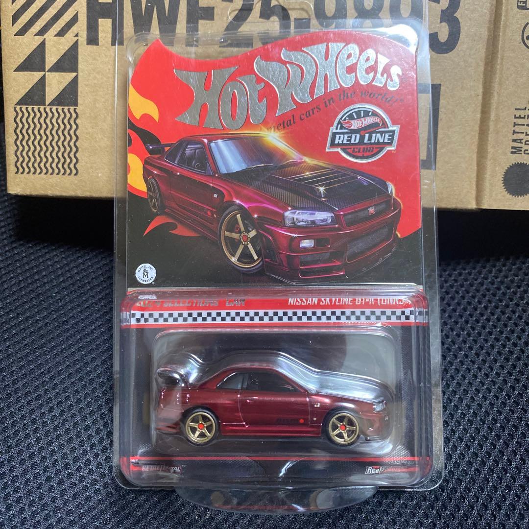 ミニカー Hotwheels RLC NISSAN SKYLINE R34