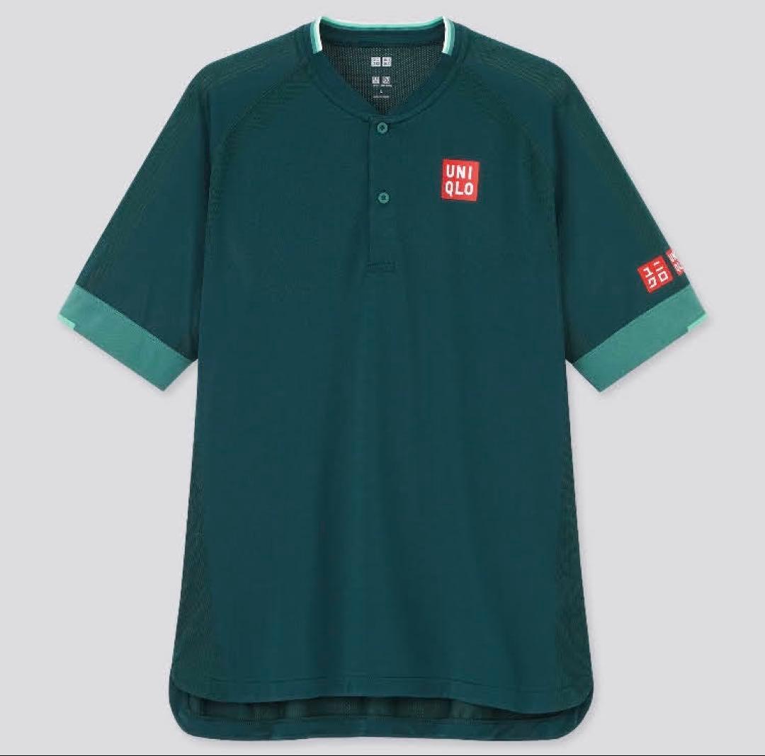 UNIQLO RF QATARオープン ウェア ダークグリーン/ホワイト 各1枚