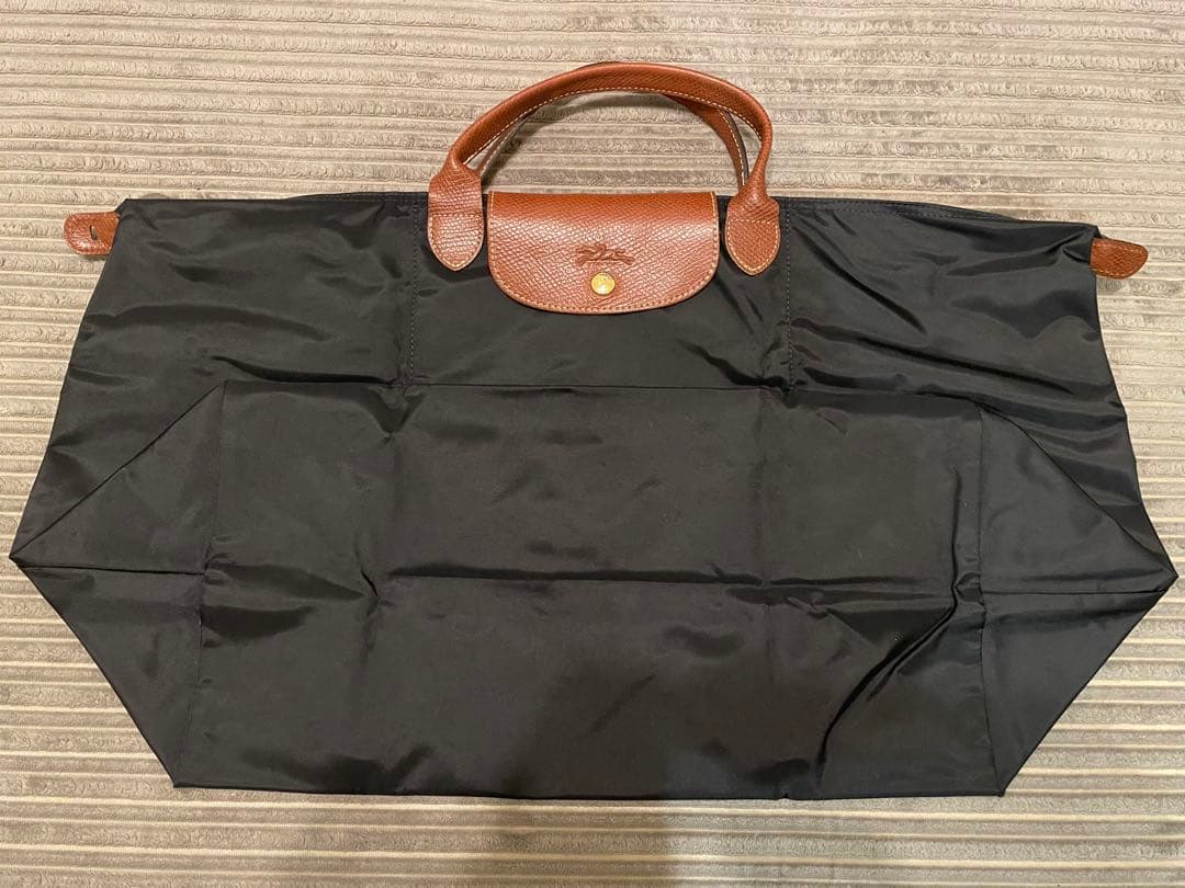 LONGCHAMP ロンシャン ル プリアージュ トラベルバッグ ブラック Ｌ