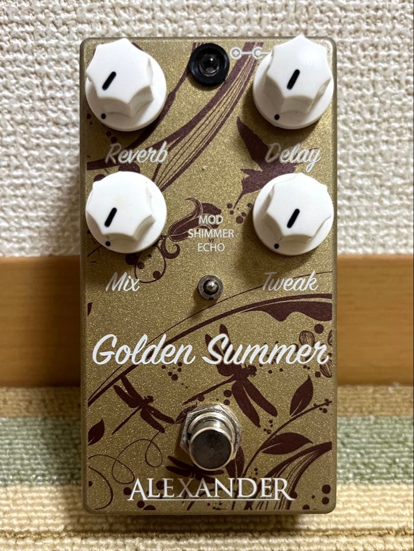 Alexander Pedals Golden Summer リバーブ