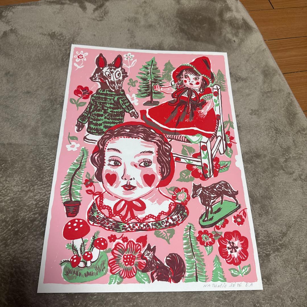 ナタリーレテ♡シルクスクリーン♡人形 ナタリー・レテ ドール スクイレル スザンヌ My Doll Suzanne リスの