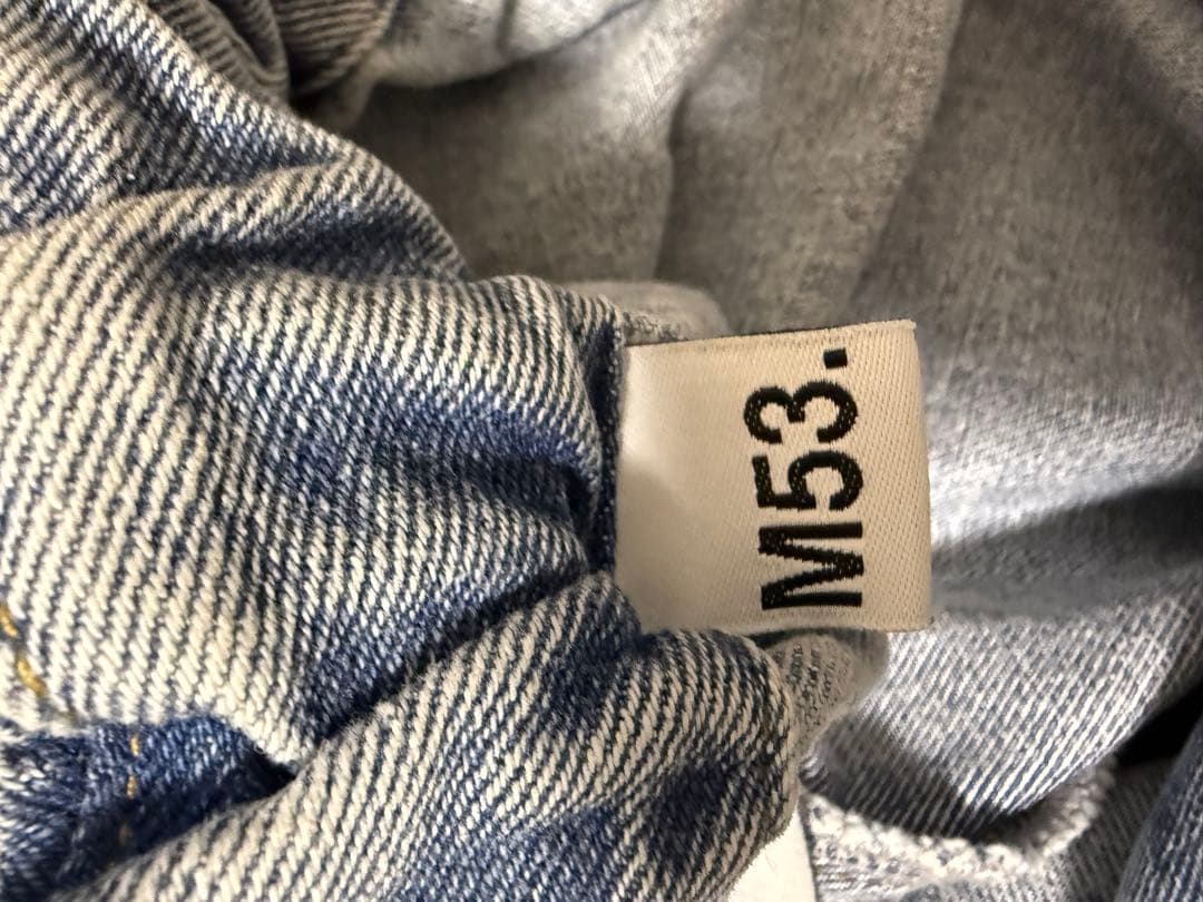 【H】値段交渉は金額提示でお願い〜！ 美品　M53 デニム