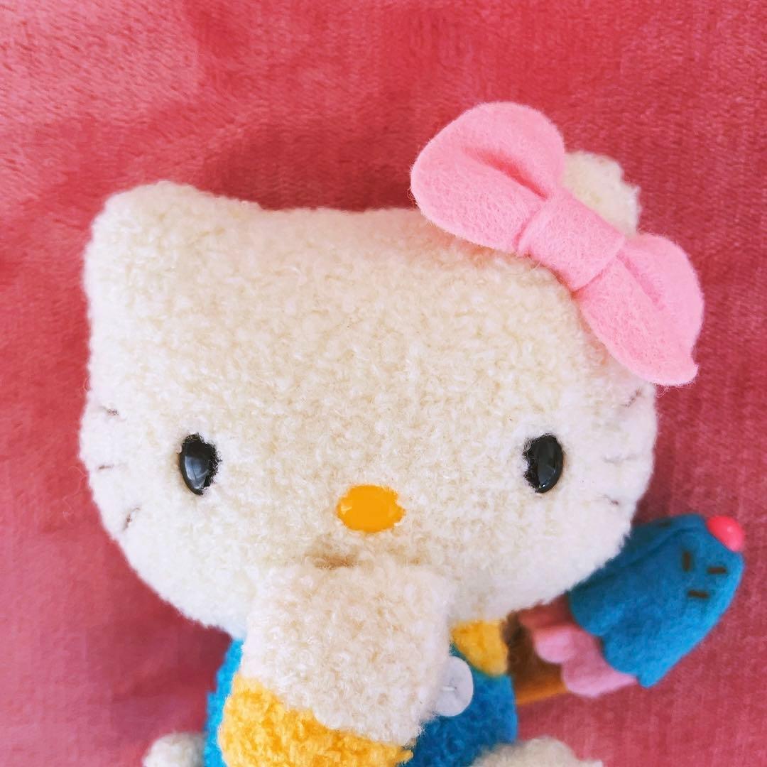 希少レア ハローキティ vivitex ぬいぐるみ アイス 2001年製 レトロ