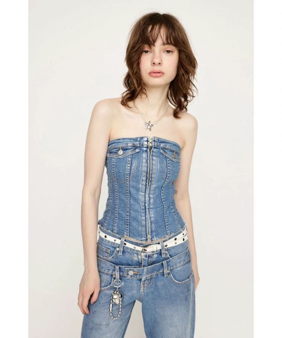 mama SLY LIC FRONT ZIP コルセット