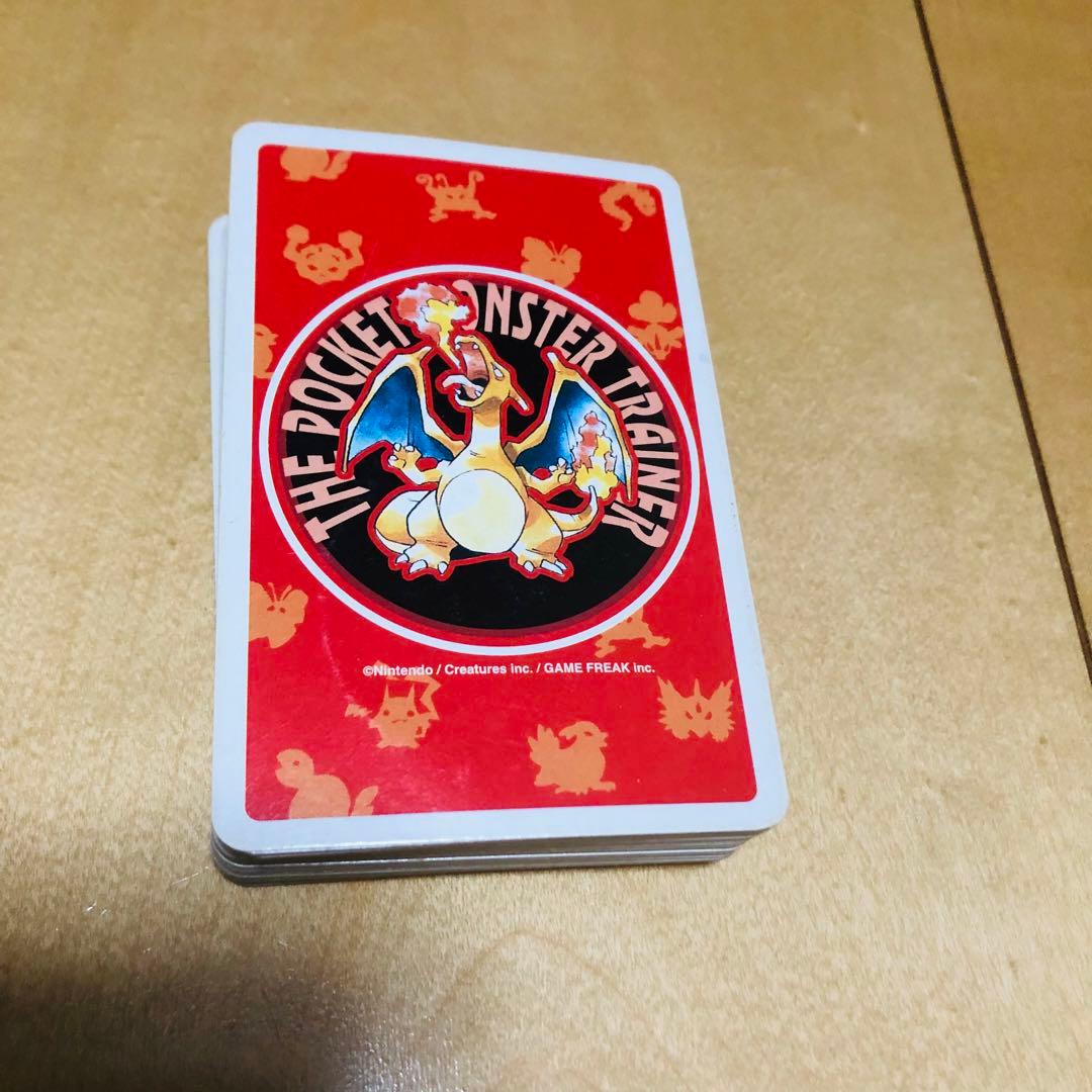 【希少】ポケットモンスタートランプ　初期リザードン赤　全54枚　カード　ポケモン 希少】ポケモントランプ リザード 初期 赤 平成レトロ 絶版 - メルカリ