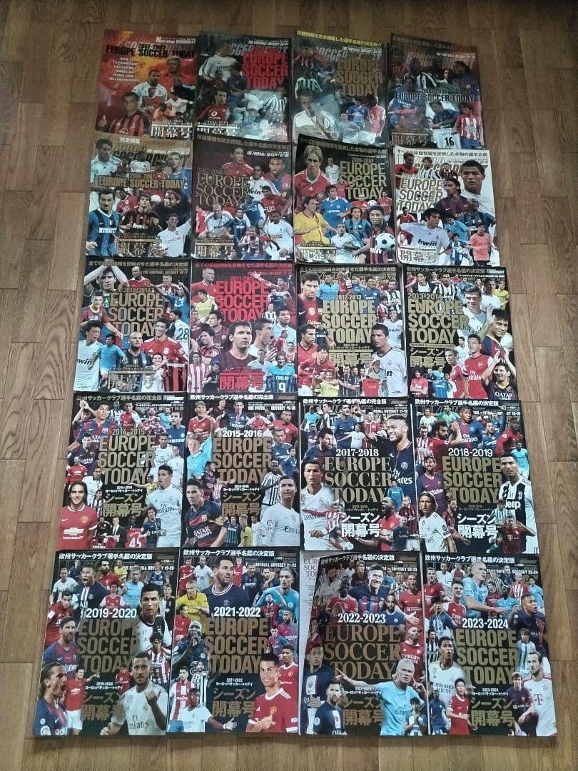 ヨーロッパサッカー・トゥデイ 開幕号 20冊