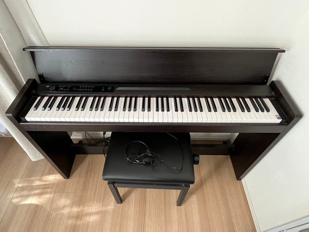 【直接お引取のみ】KORG LP-380 電子ピアノ KORG LP-380U ローズウッド 木目調 電子ピアノ 88鍵盤 高低自在イス