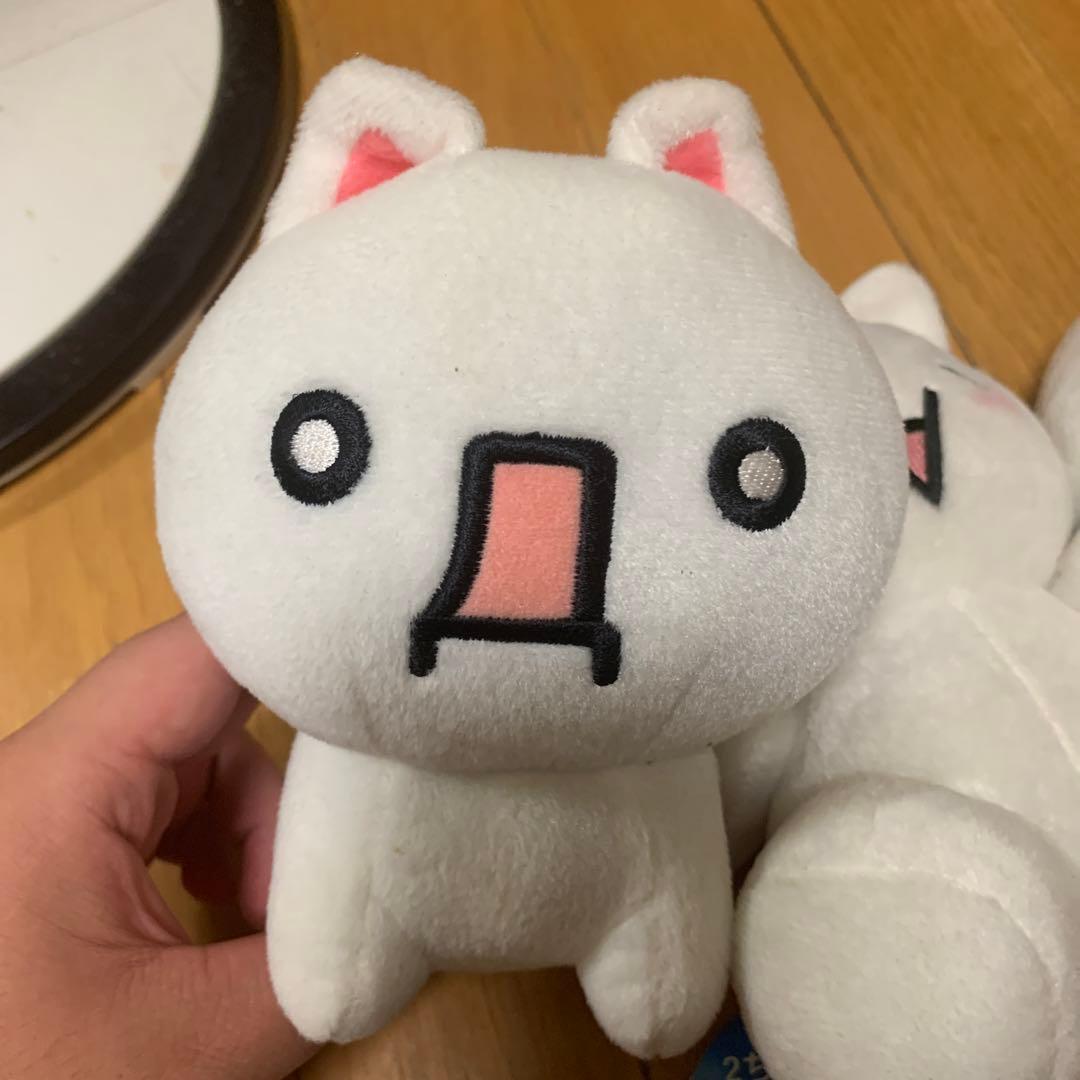 新品タグ付き2ちゃんねる モナー猫ぬいぐるみ - メルカリ