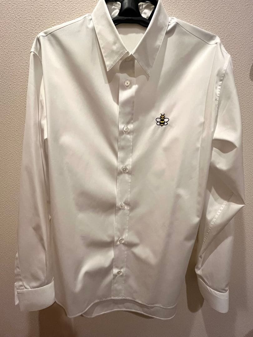 Dior ドレス シャツ kaws ジャケット ディオールオム 19ss Dior HOMME x KAWS ディオールオム カウズ 19SS 別注 イタリア製 BEE