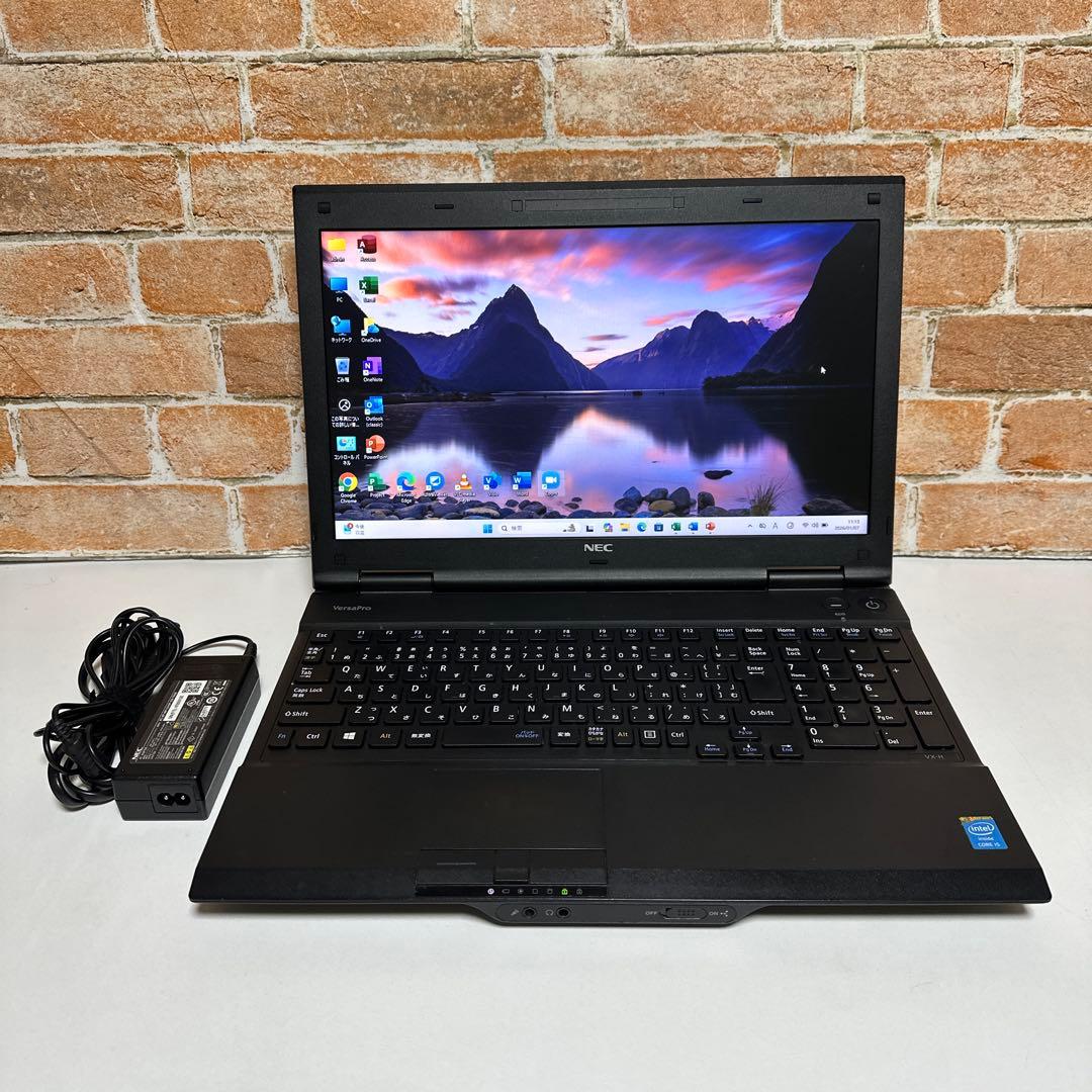 NEC ノートPC SSD 512GB メモリ8GB Win11 オフィス付き