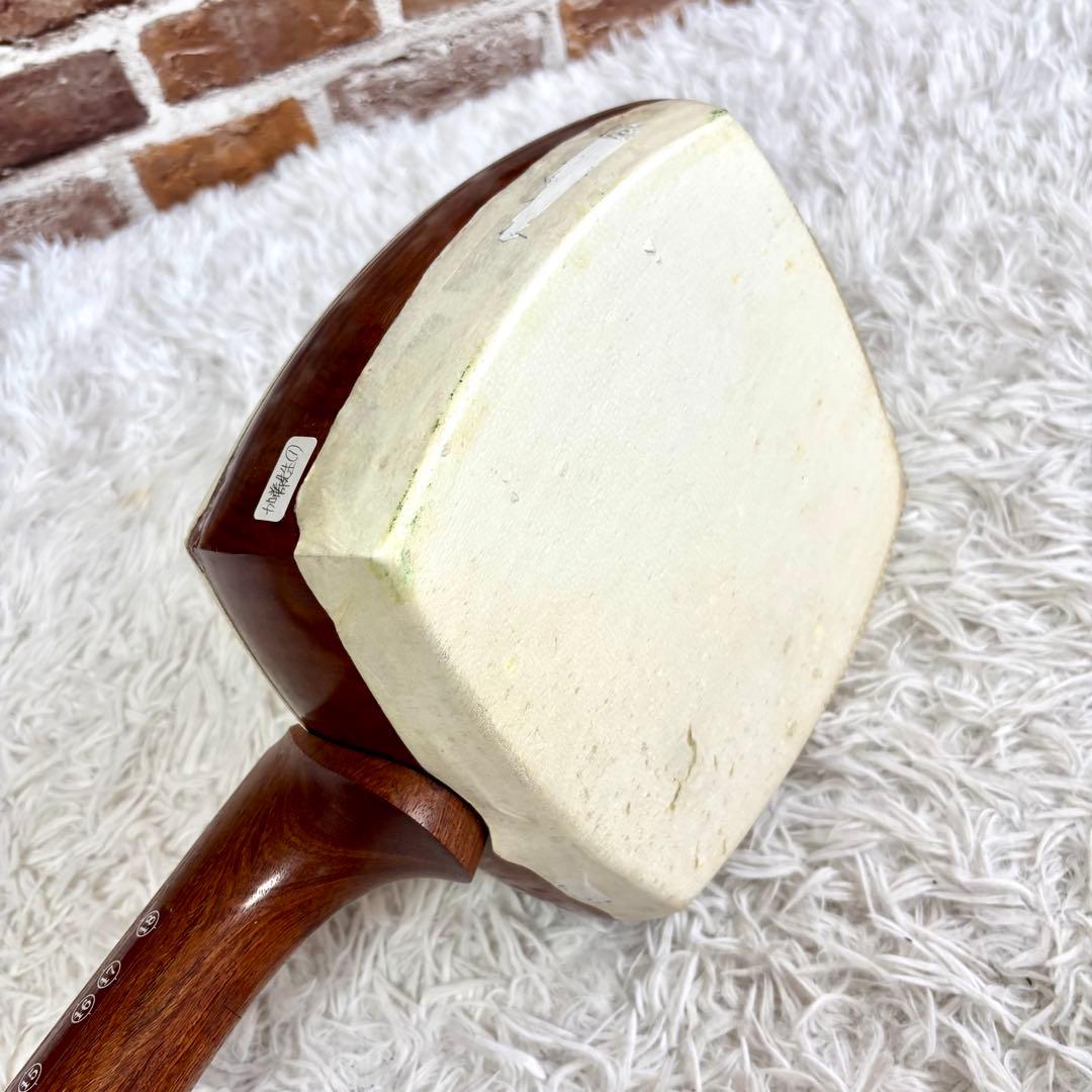 ✨美品✨津軽三味線 太棹 花梨 丸打ち胴 一本ホゾ 和楽器 ハードケース