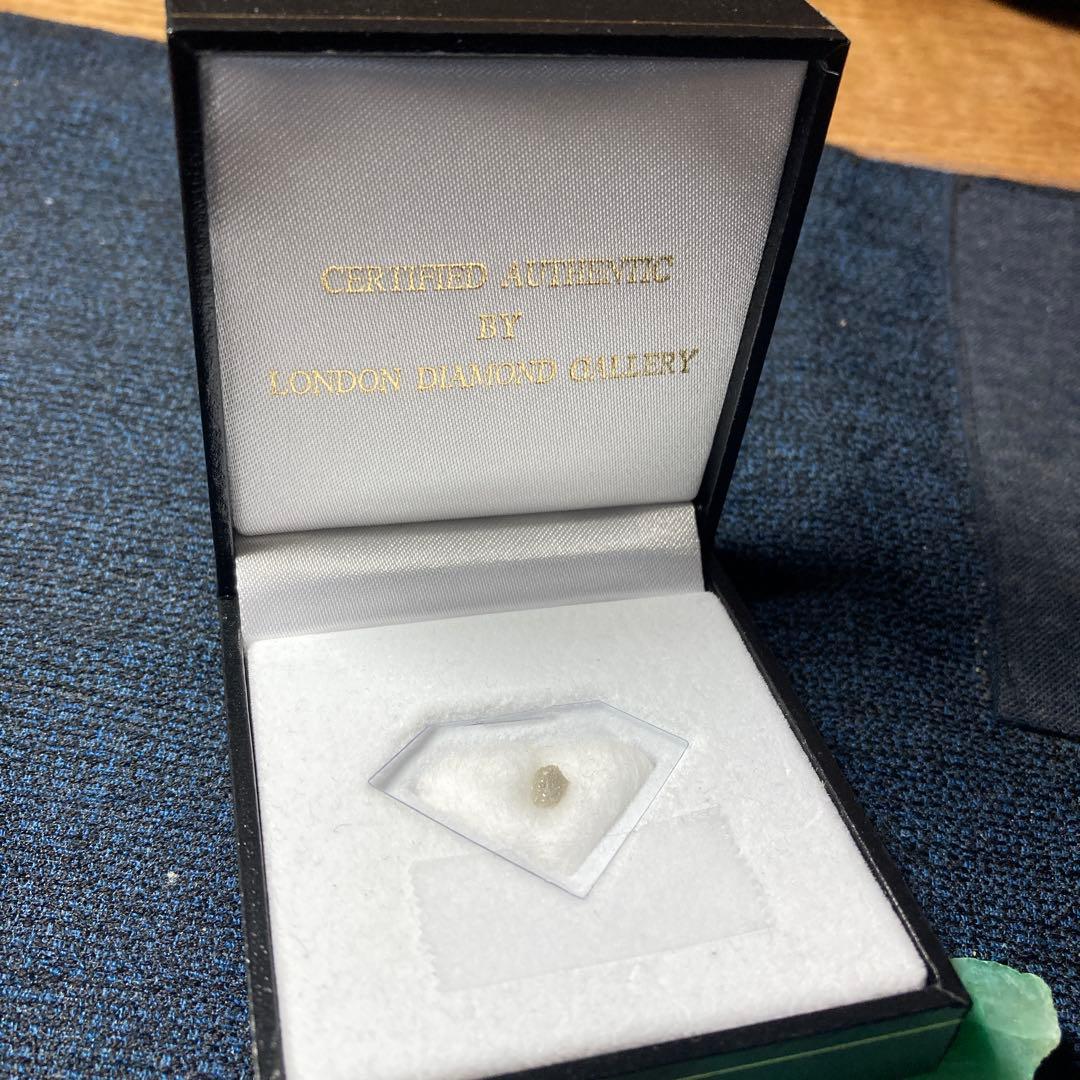 ♪( ´▽｀)いつか、オリジナルアクセサリー作る為に持っていた、ダイヤモンド原石 中止】光り輝く原石から選ぶ！ダイヤモンド原石アクセサリーづくり