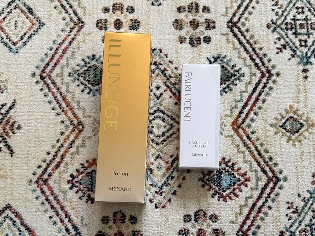 メナードイルネージュローション、メイクアップベースしっとり