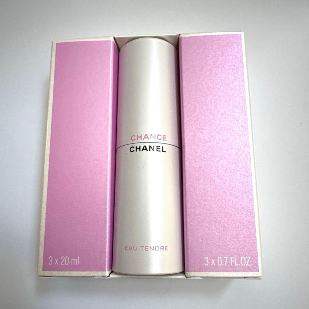 シャネル香水　CHANEL CHANCE Eau Tendre 3本セット