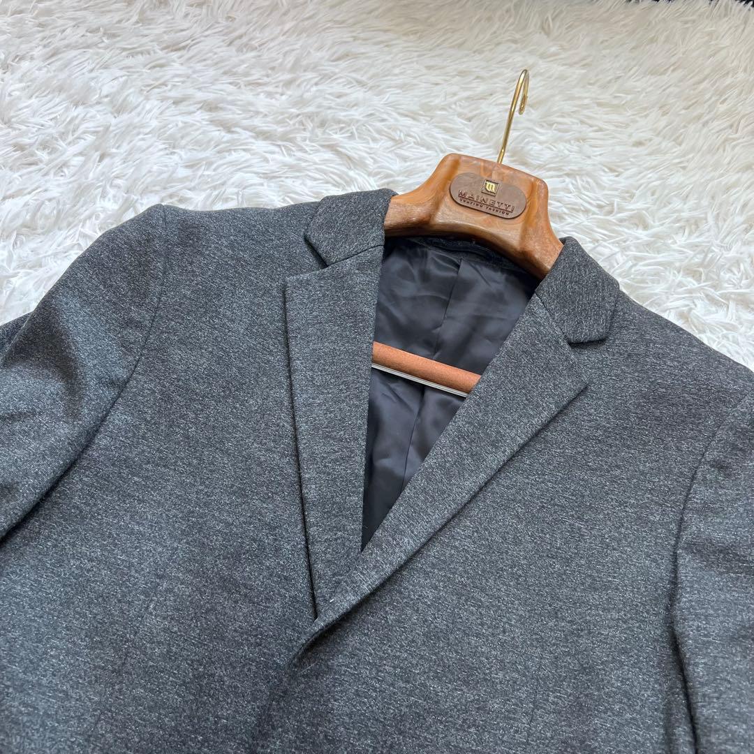 現行 美品 Theory メンズスーツ セットアップ ダークグレー L - メルカリ