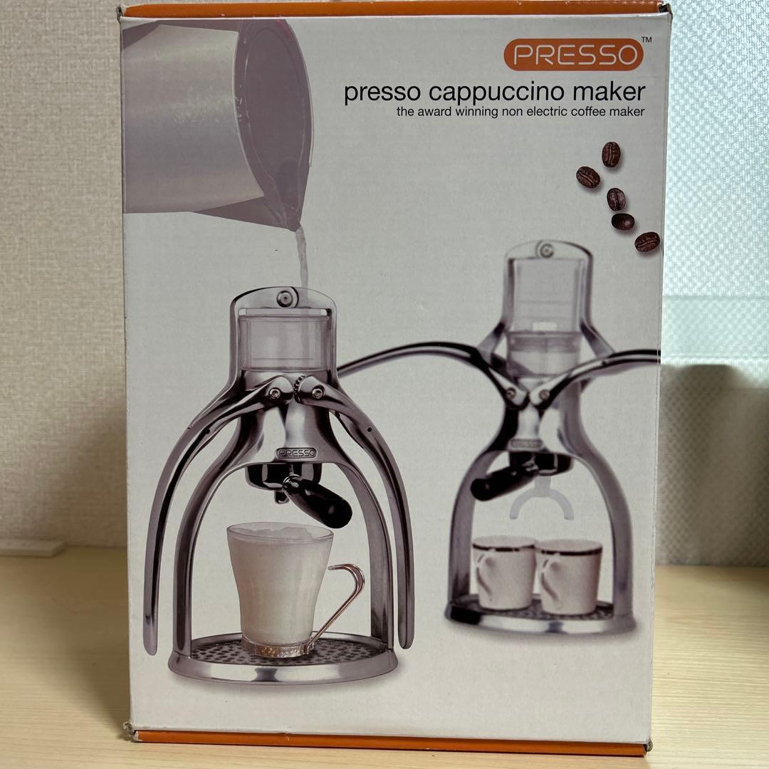 プレッソ　手動式カプチーノメーカー　エスプレッソメーカー