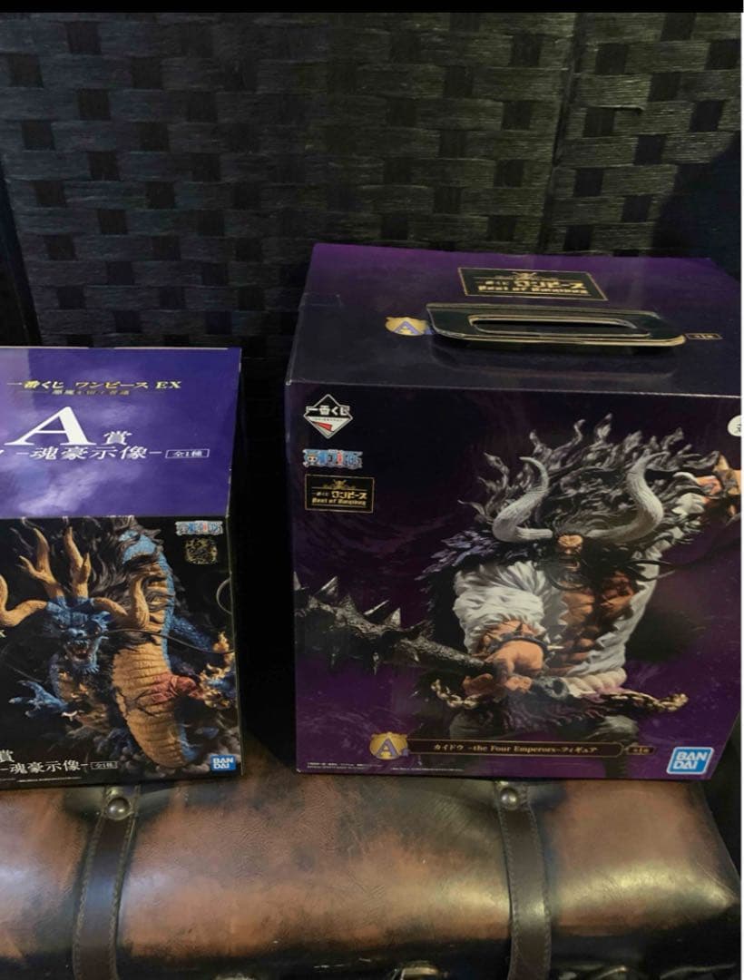 # 2体セット ワンピース フィギュア カイドウ 1番くじ A賞 魂豪示像