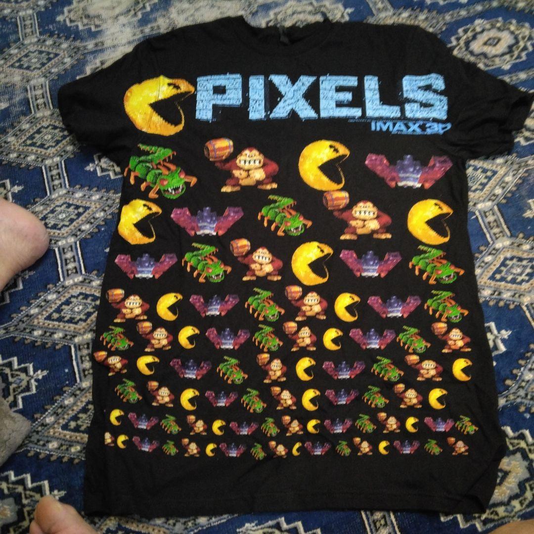 USJに行く時に、ピクセル映画記念特別限定Tシャツ、未使用サイズL