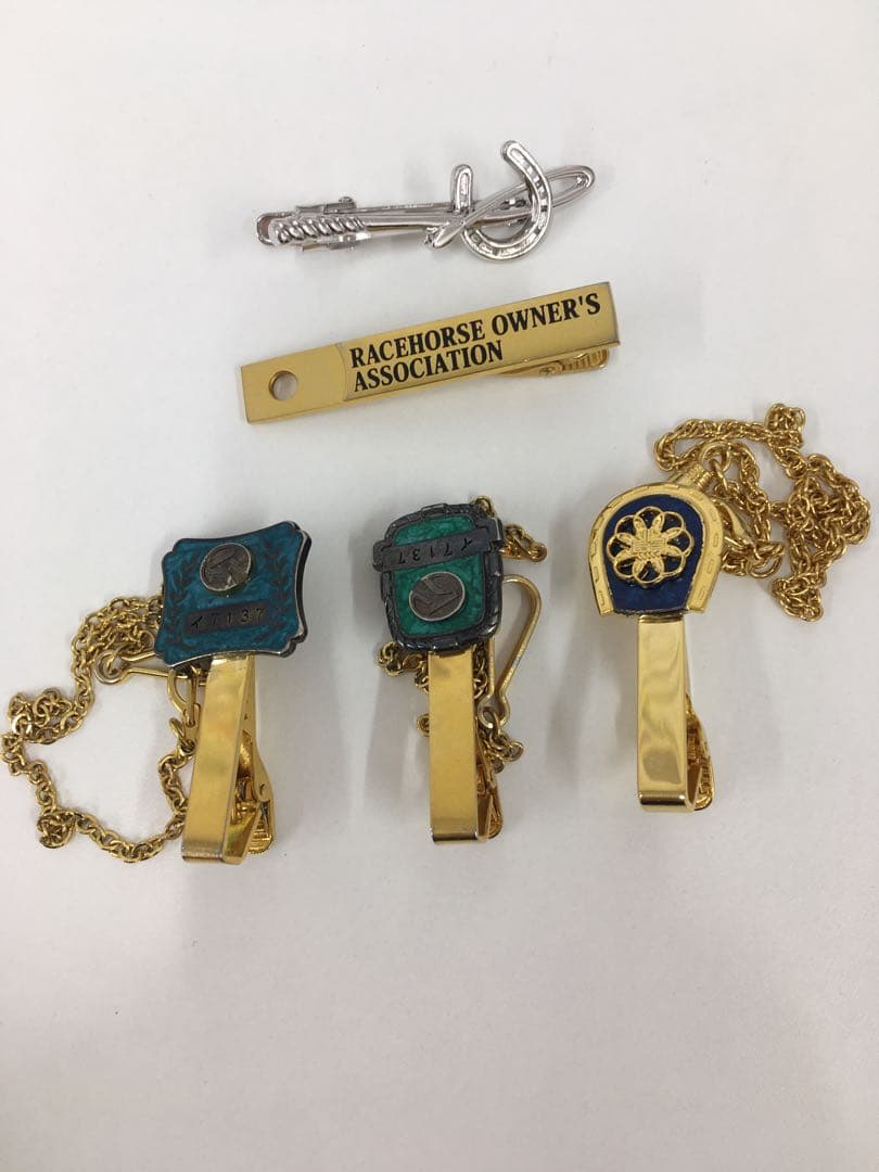 馬主タイピン 5点セット TO.1466