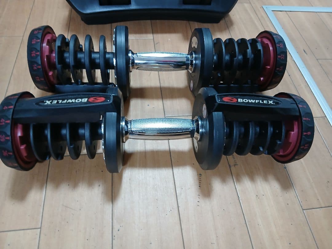 ② BOWFLEX ボウフレックス 可変式ダンベル 約41Kg x 1個 - メルカリ