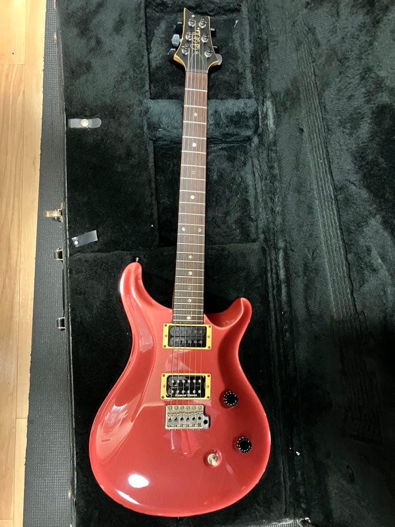 最終特価　限定初期　PRS CE 24 Mahogany 希少スパークレッド P.R.S. SE CE 24 Standard Stoptail Satin (Vintage Cherry) SN