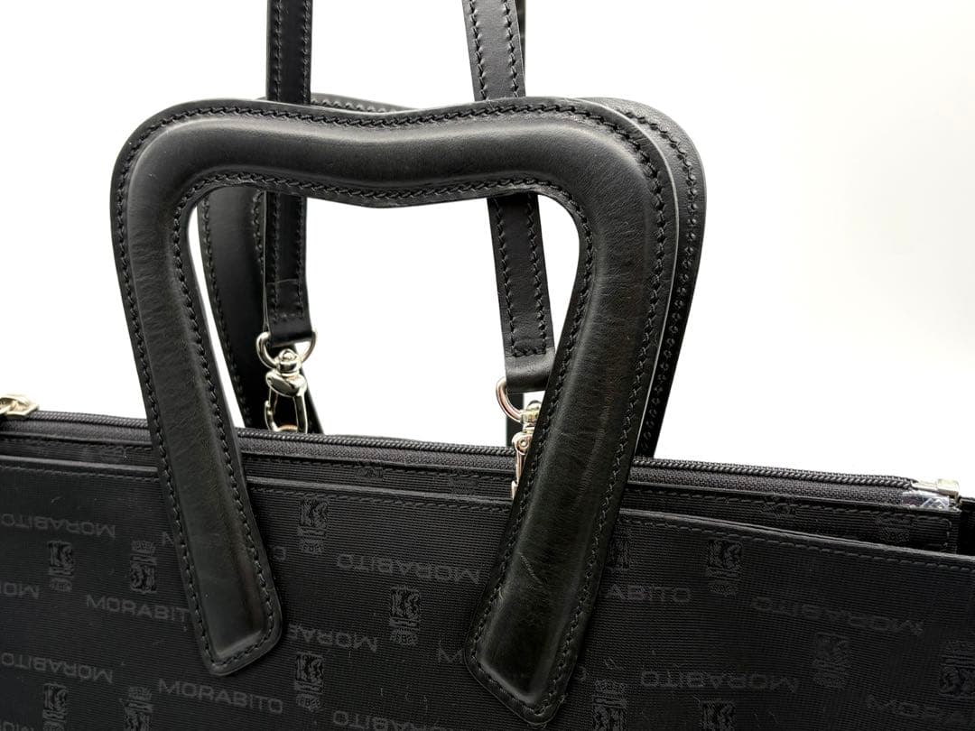 モラビト⭐️トートバッグ⭐️ビジネスバッグ⭐️2way⭐️ユニセックス