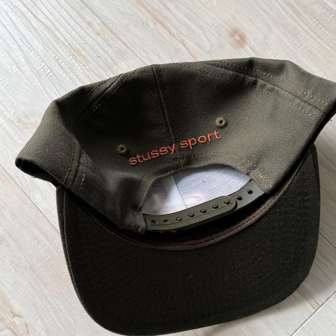 90s old stussy sport cap ステューシー キャップ 美品 - メルカリ