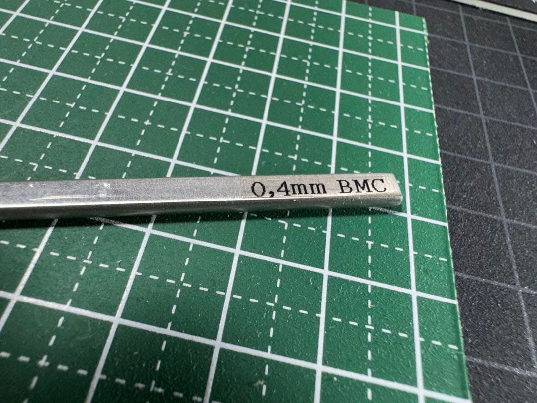 スジボリ堂 BMCタガネ 0.2mm 0.4mm タガネZERO