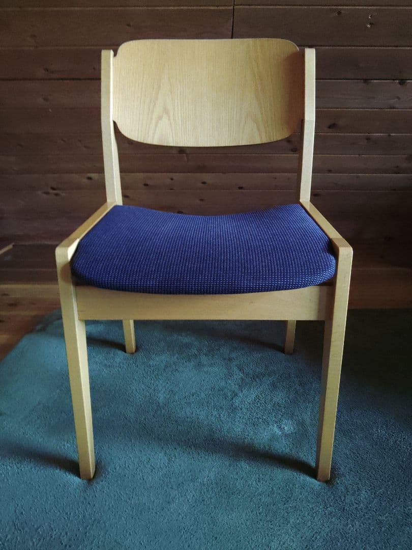 天童木工　ブックチェア　 水之江忠臣デザイン　ダイニングチェア