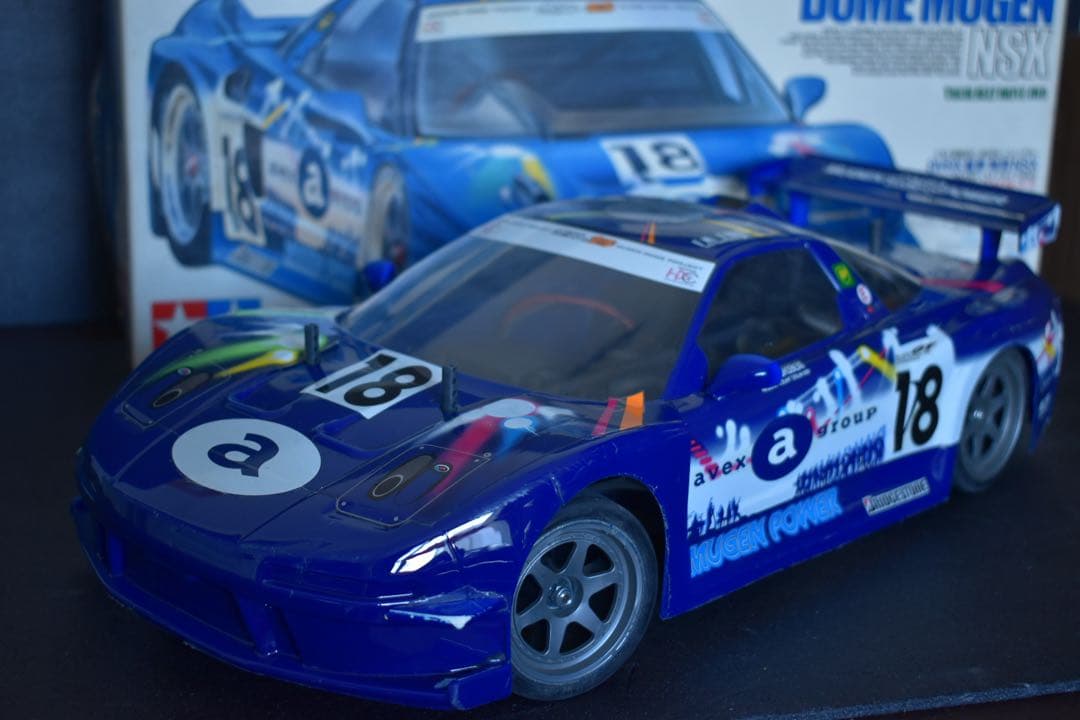 1/10 タミヤ TA03R avex童夢無限 NSX JTCC メカ付き
