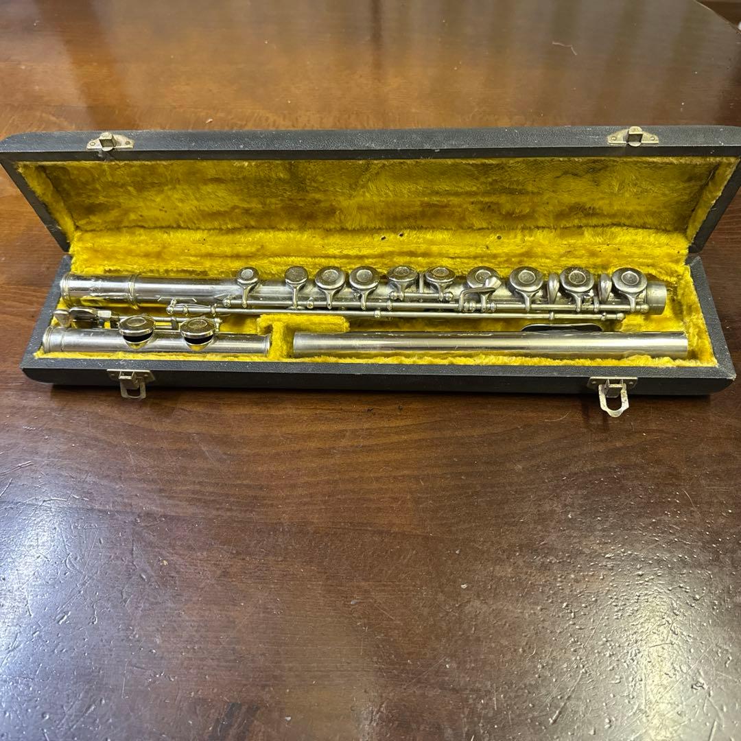 Herma フルート S100 本体 ケース付き