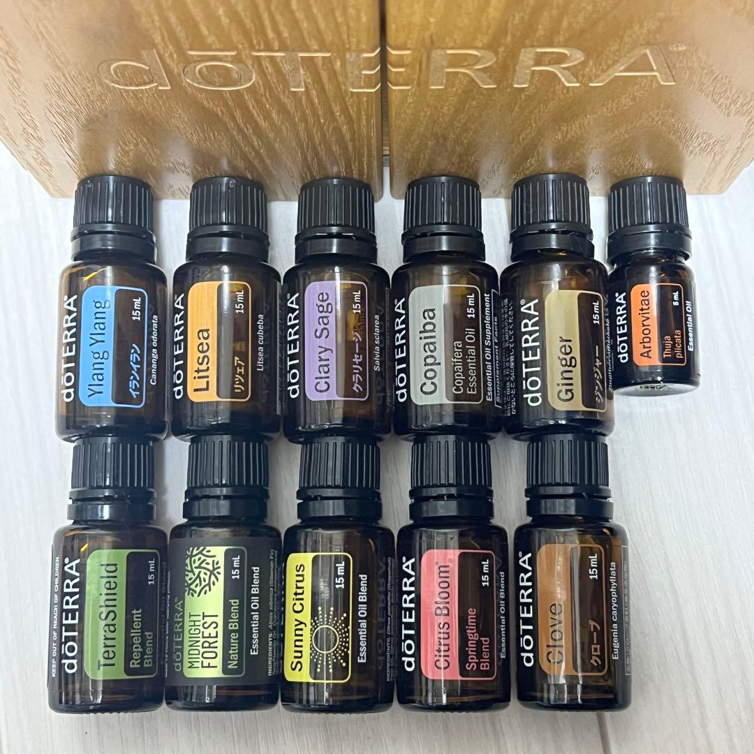 doTERRA エッセンシャルオイルセット 15ml