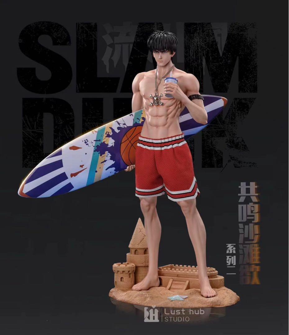 SLAMDUNK 流川楓 ガレージキット ガレキ スタチュー④⑥ Amazon | 流川楓VS仙道彰 フィギュア 1/6スケール 塗装済み完成品