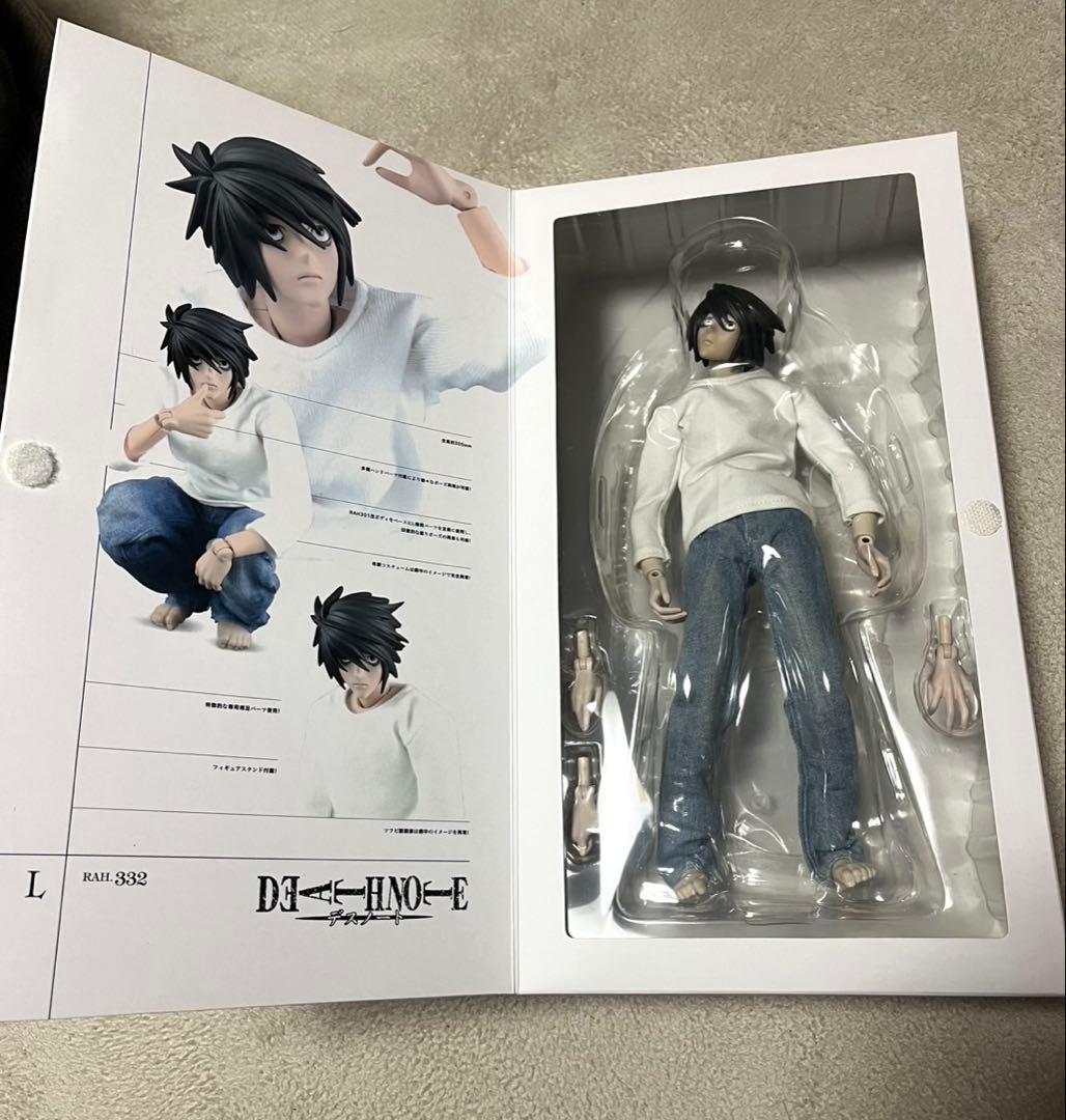 リアルアクションヒーローズ　デスノートL（エル）フィギュア