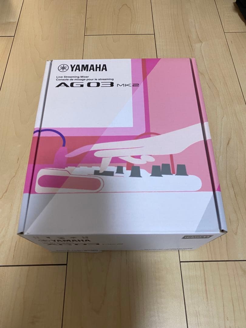 【美品】YAMAHA AG03 MK2 ライブストリーミングミキサー
