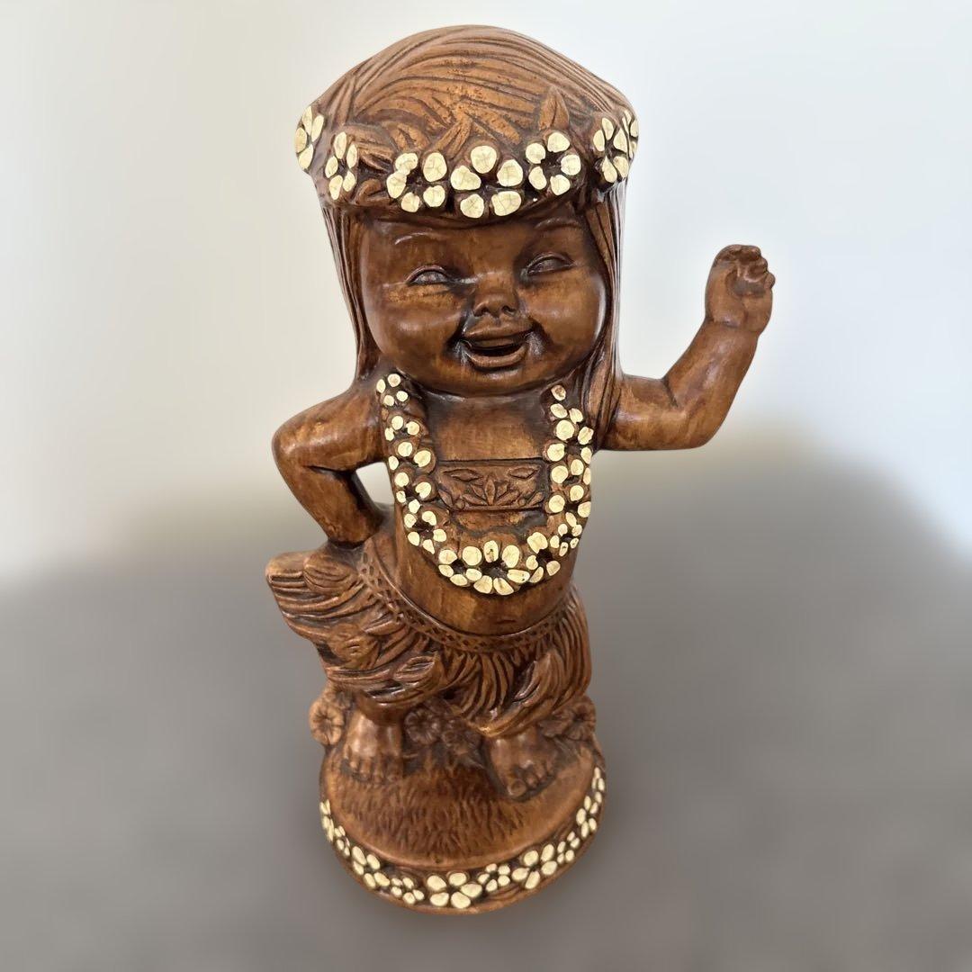 彫刻・オブジェ Treasure Craft Hula Girl HAWAII 01 Treasure Craft Hawaiian Hula Girl Figurine, Vintage Hawaii Ceramic