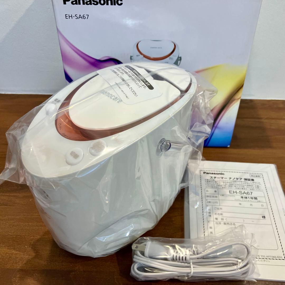【新品】パナソニック スチーマー ナノケア EH-SA67 Panasonic