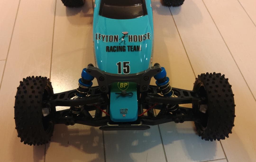 美品・走行2回】タミヤ DT-03 OPパーツ付き LEYTON HOUSE - メルカリ