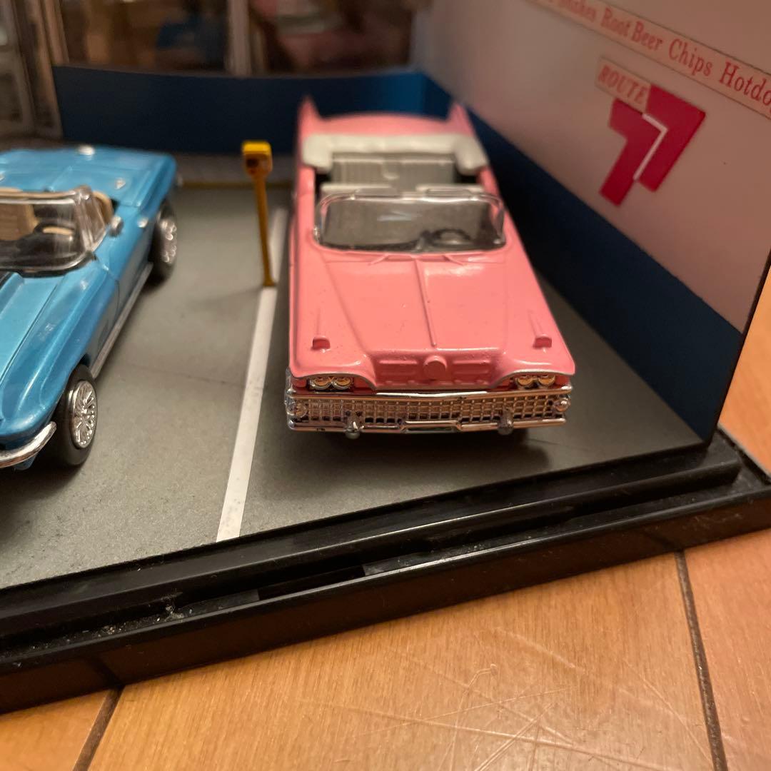 アメリカ ドライブイン ダイナー ミニチュア 模型 ジオラマ オールド