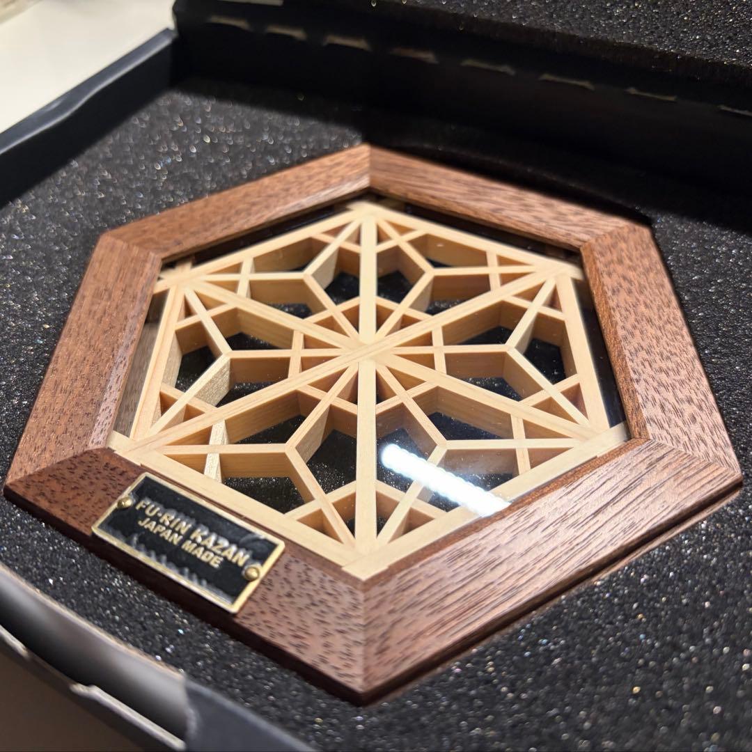 FU-RINKAZAN ヘキサコースター　吉野桜 ヘキサコースター（桜） | FU-RIN KAZAN