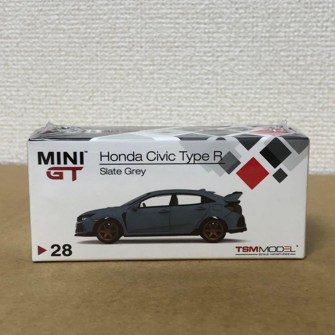 MINI GT ミニGT　ホンダ シビック タイプR　スレート グレー　台湾限定