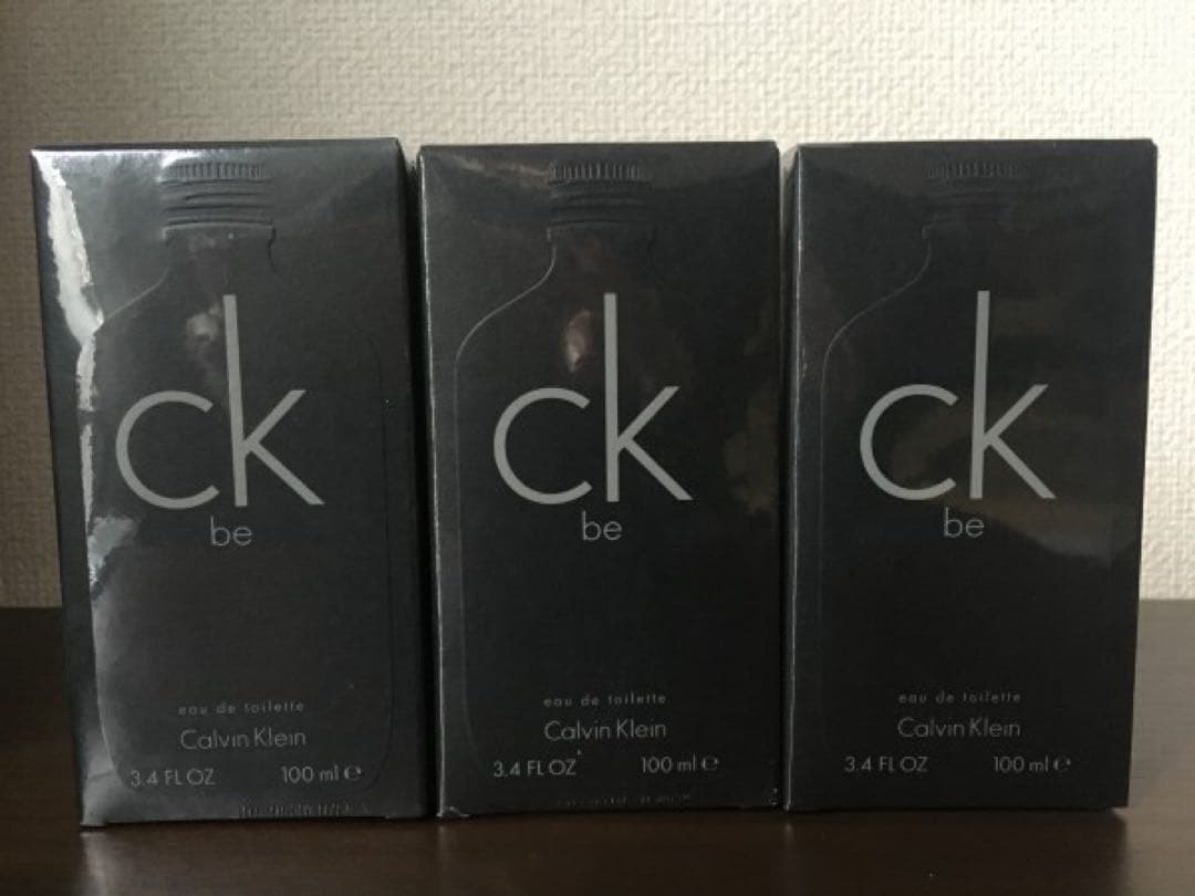 ★新品★カルバンクライン CK be 100ml ×3本セット★送料０！